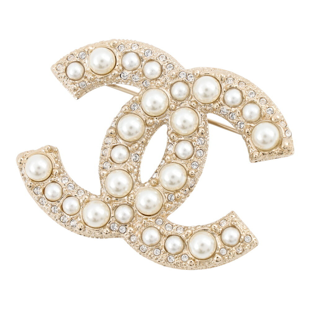 Chanel Brooch, Coco Mark, Faux Pearl, F26 V, CHANEL, Chanel, Women's, CHANEL ...